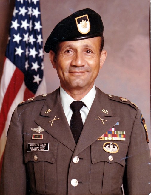 Obituary of "Major" Modesto Colon-Escobar