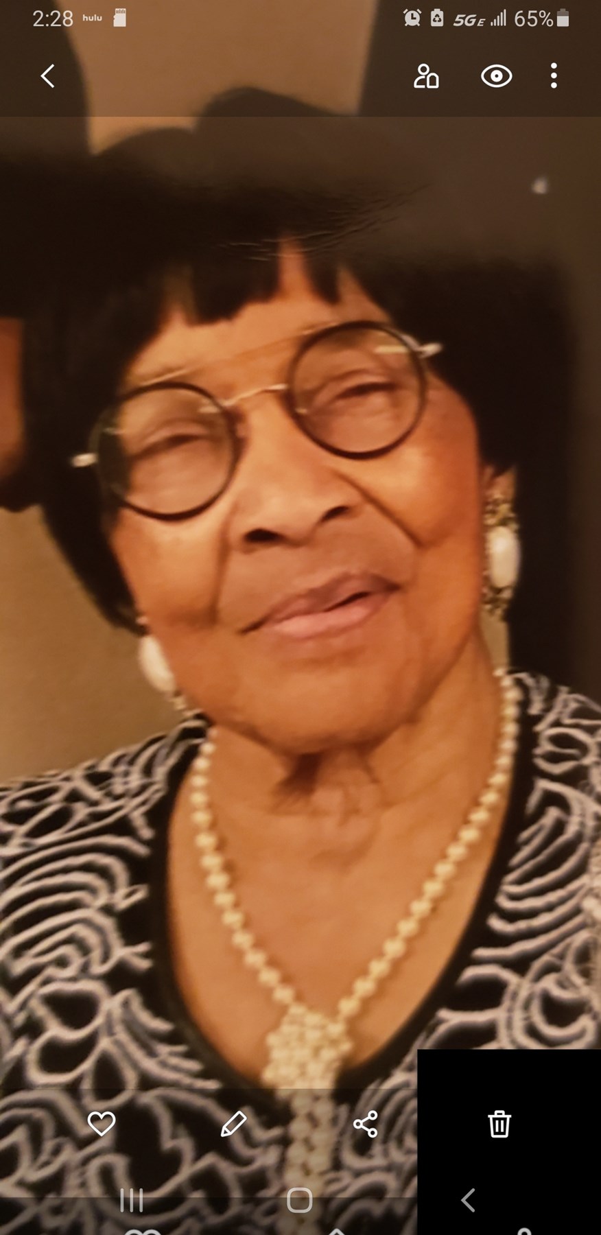 Obituary of Emma Dean Lawrence