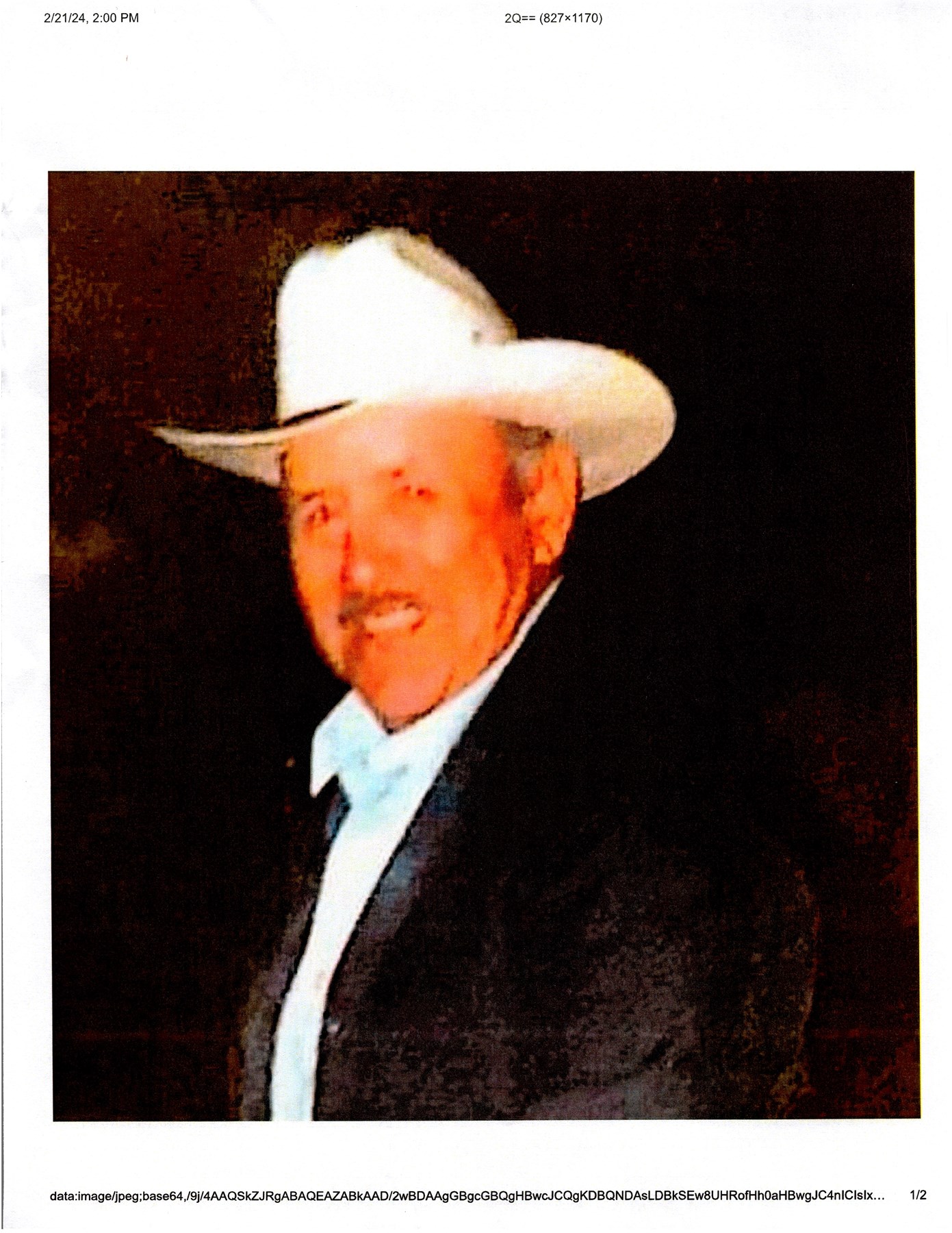 Obituary of Felipe Trevino