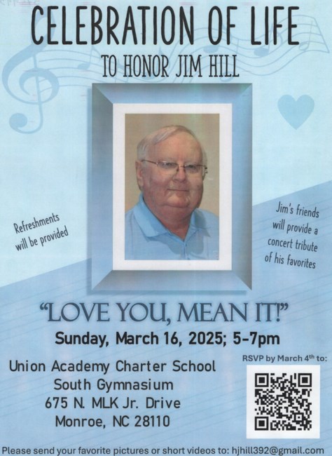 Obituary of Harry James Hill Jr.