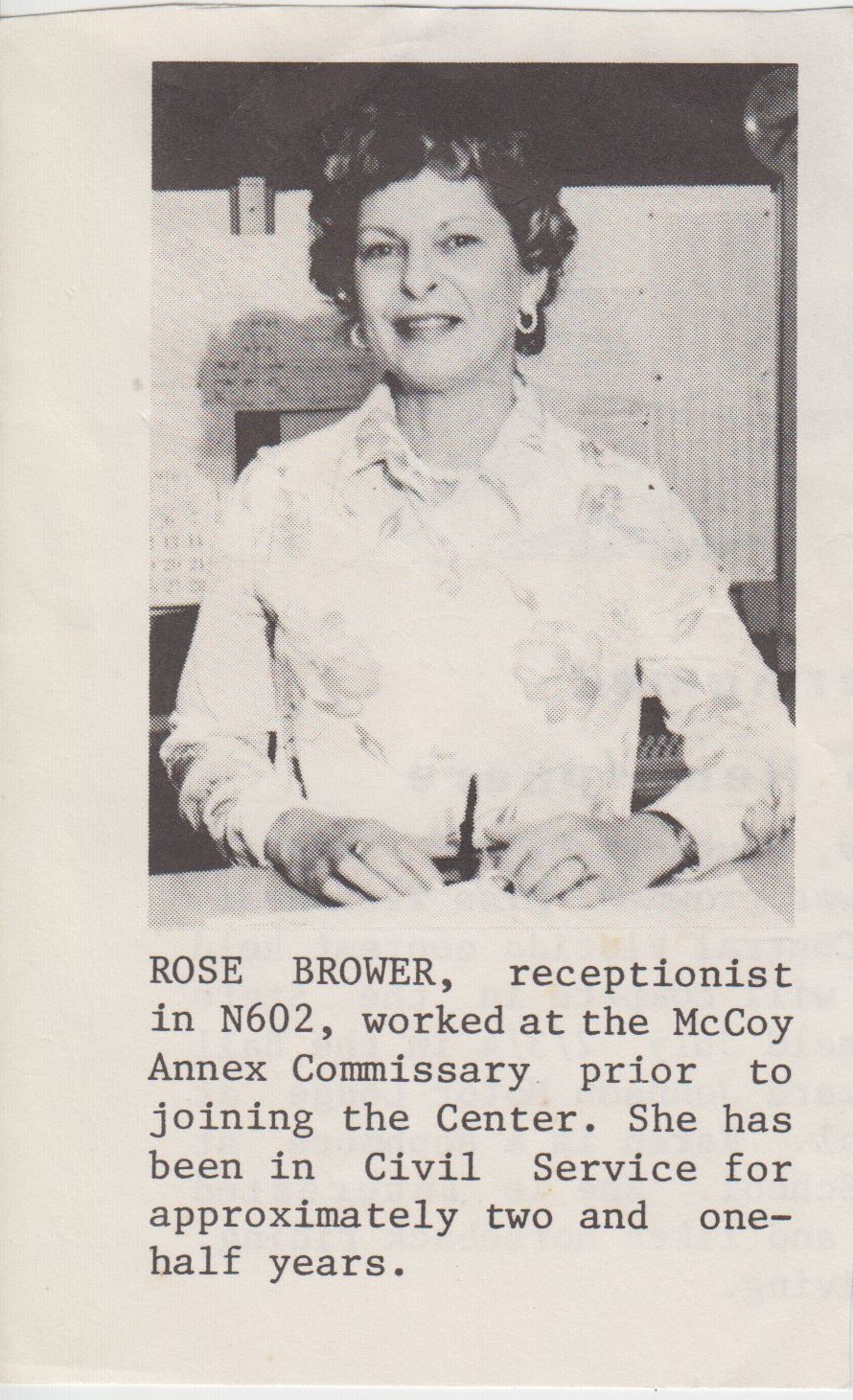 Obituary of Rose Marie Brower
