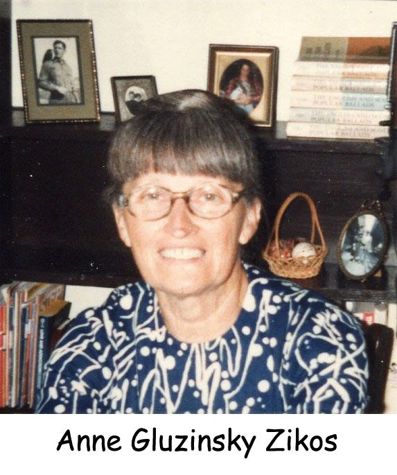 Obituary of Anne Zikos