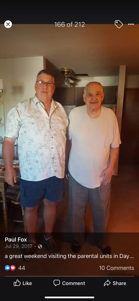 Obituary of Eugene A. Fox