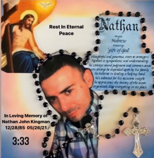 Obituary of Nathan John Kingman
