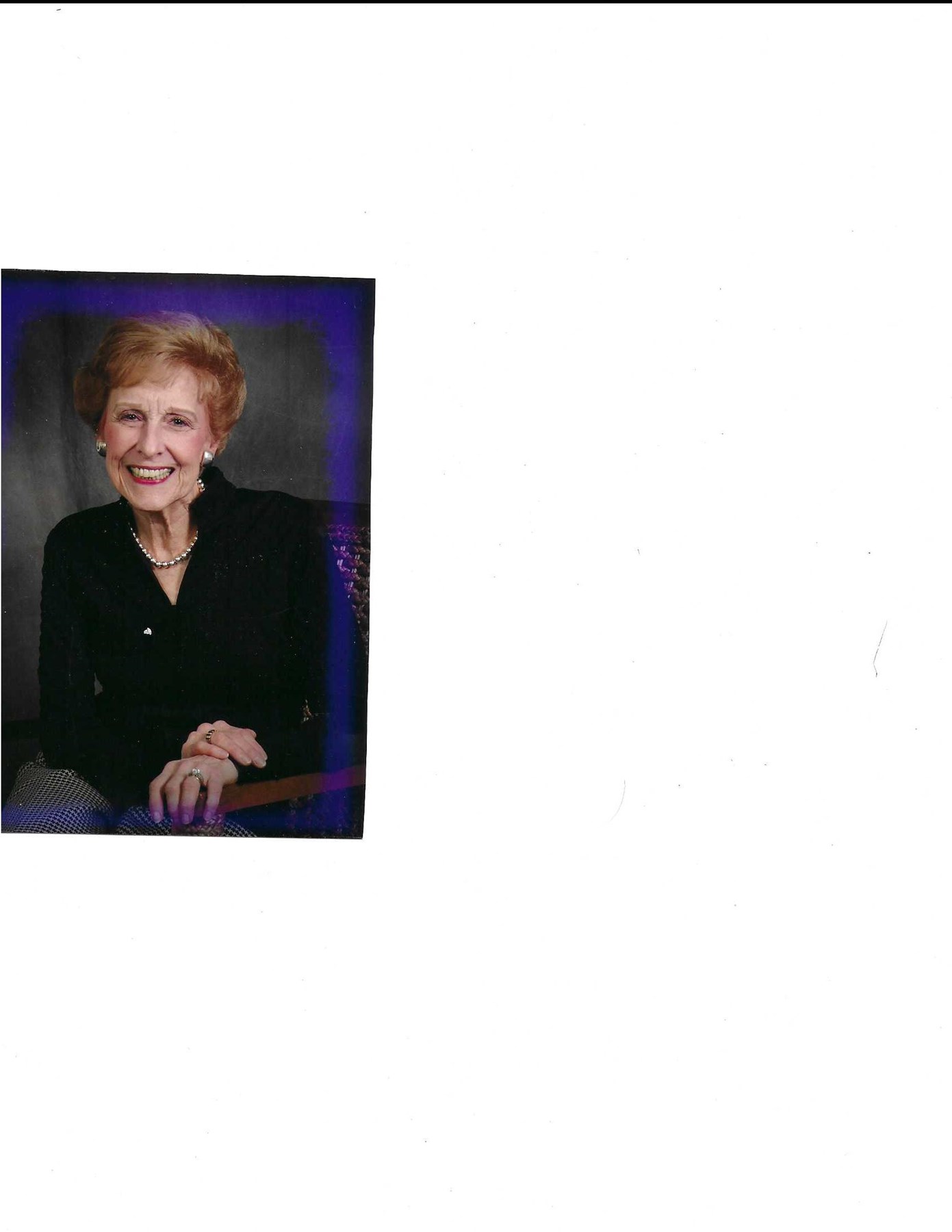 Obituary of Gwynn Lanier Blount