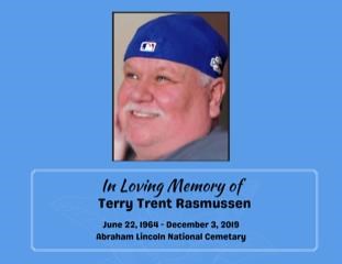 Avis de décès de Terry T Rasmussen