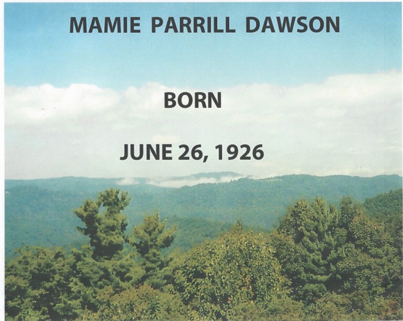 Obituary of Mamie M. Dawson