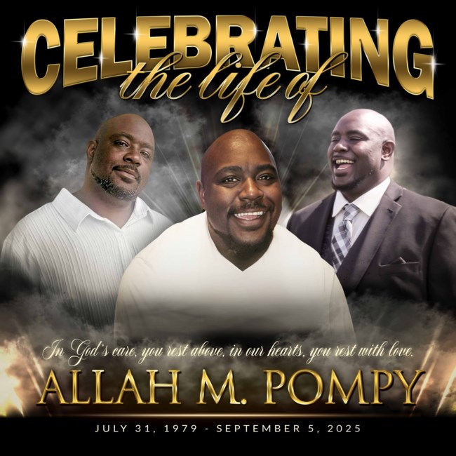 Obituary of Allah M. Pompy