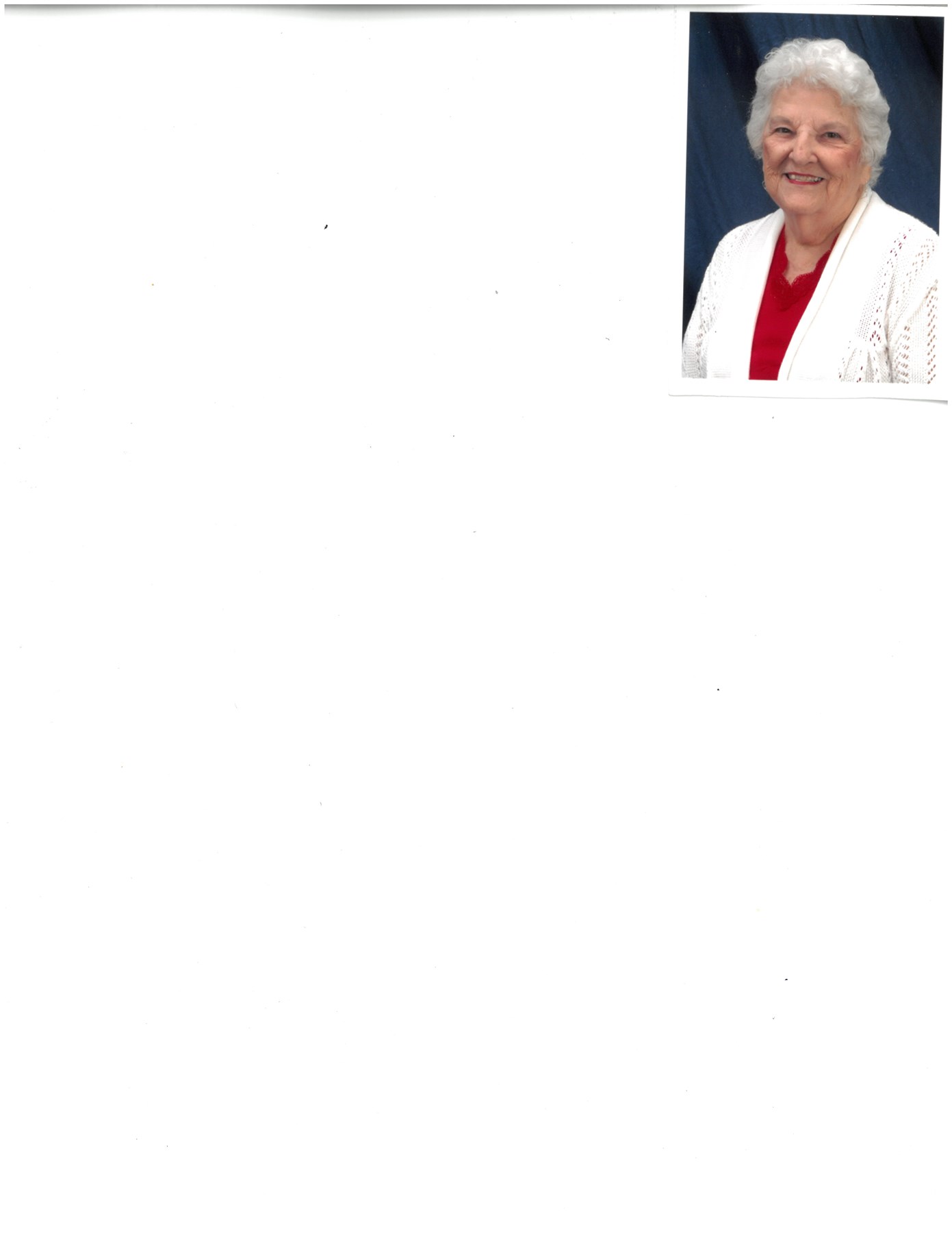 Avis de décès de Norma "Jerry" Matthews