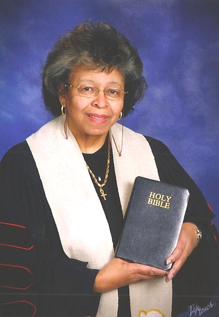 Avis de décès de Rev.   Dr. Vera Evans Miller