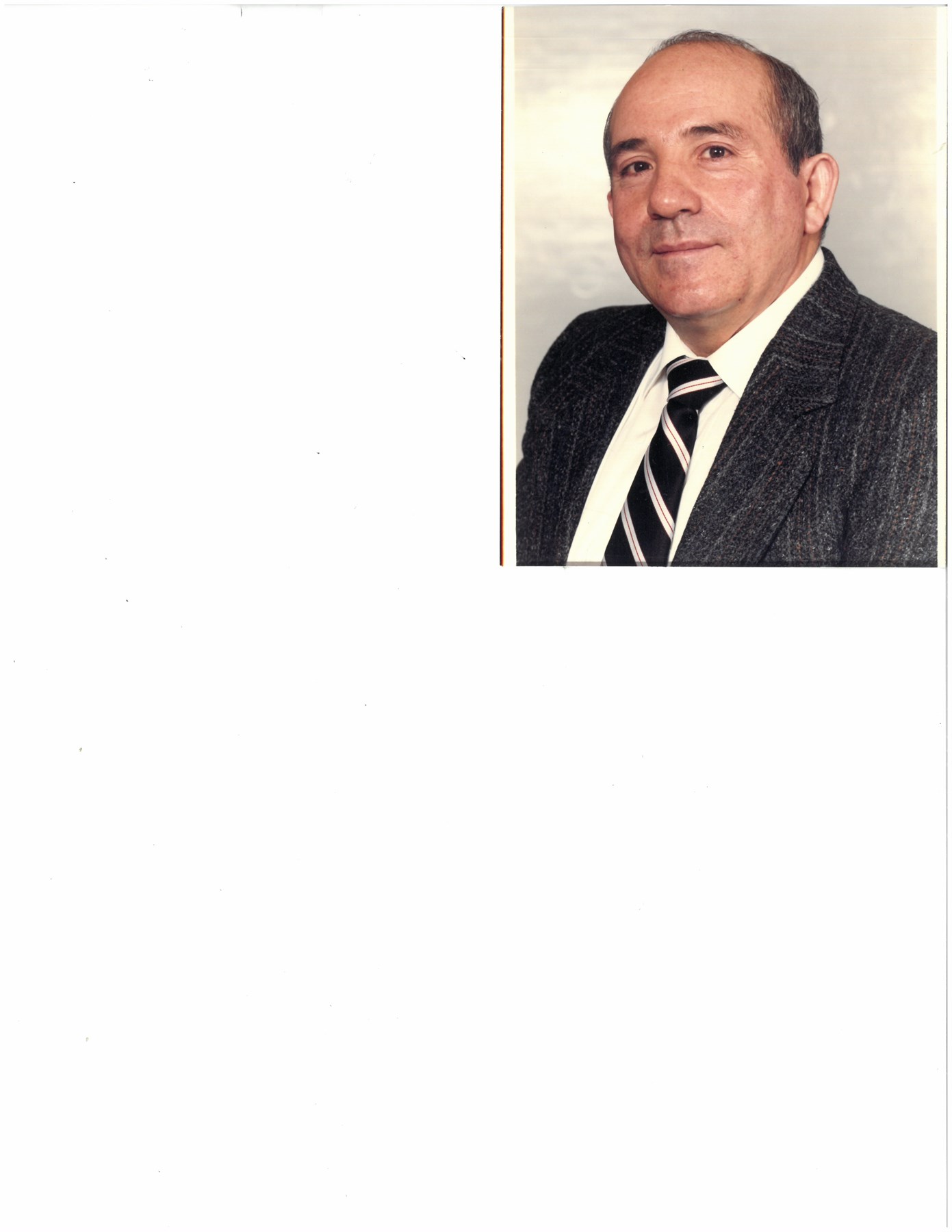 Obituary of Luigi Petrella