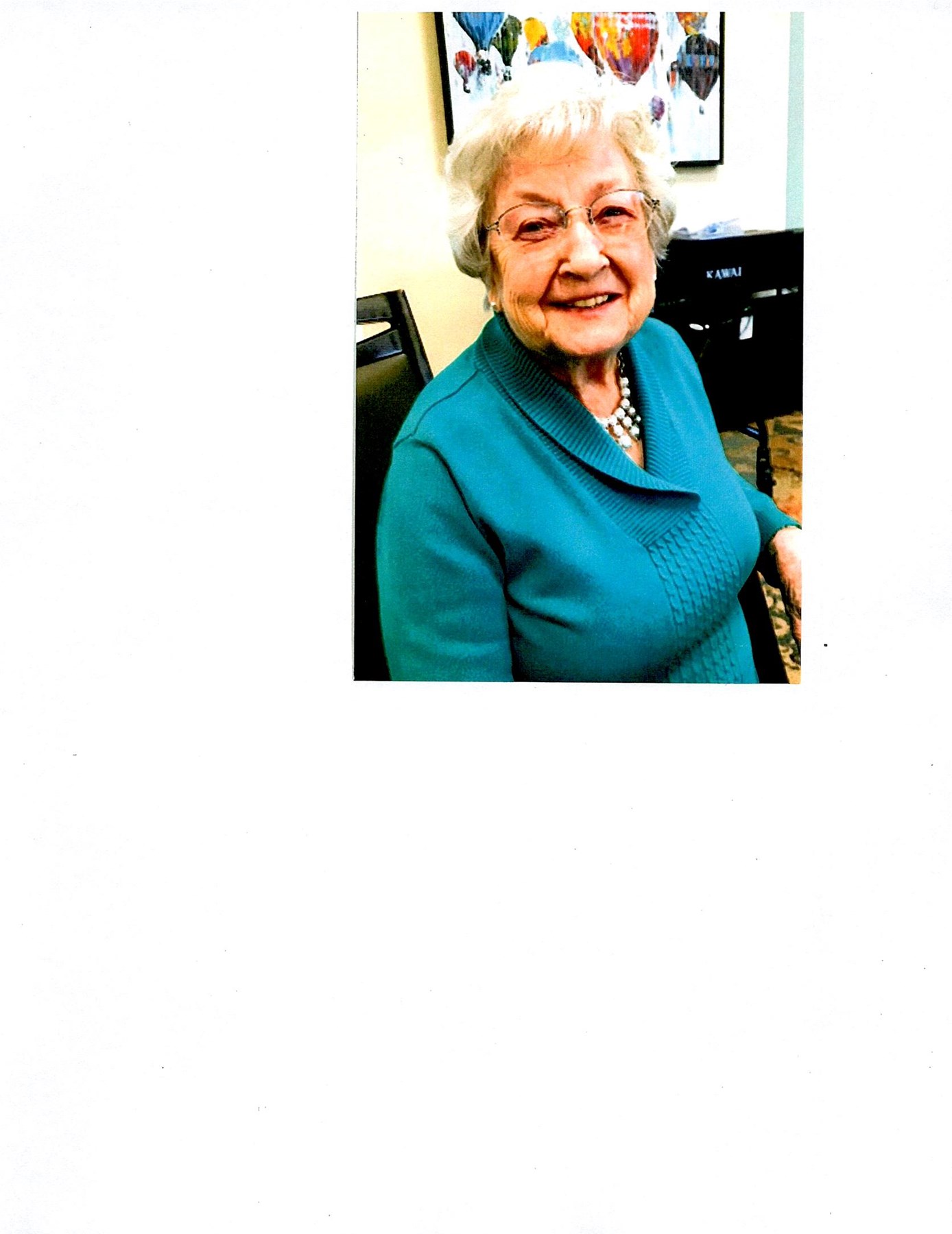 Obituary of Bertha Lee Lloyd