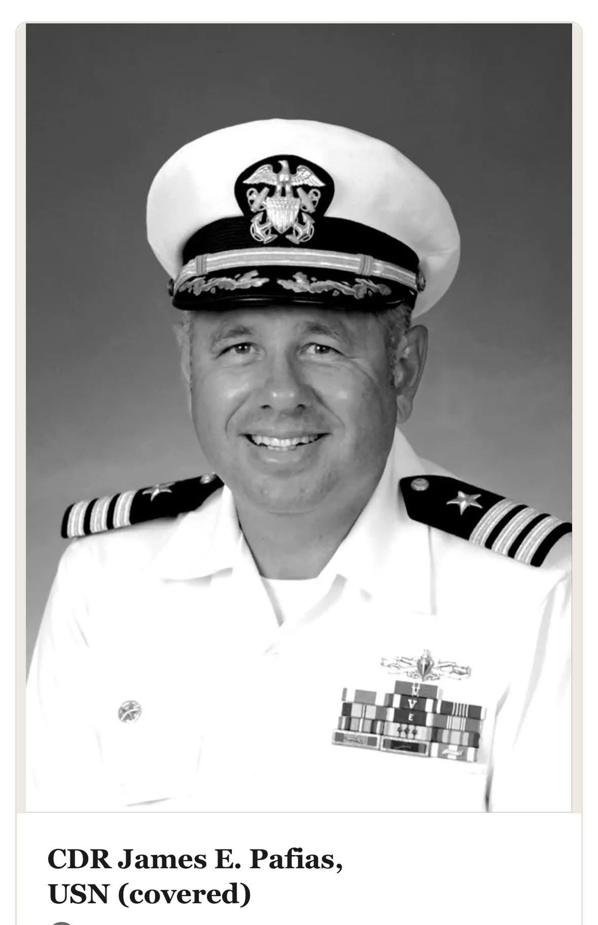 Obituary of James Ellis Pafias