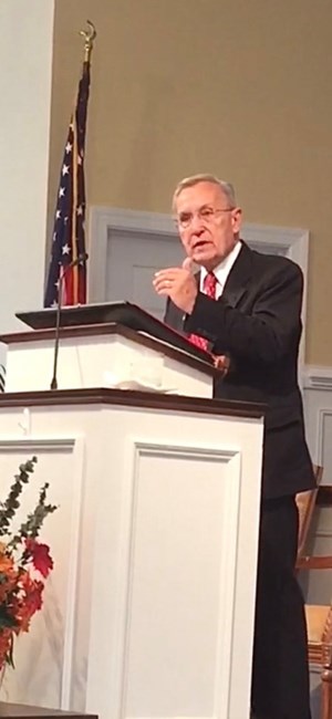 Obituary of Pastor Jerry C. Liebert
