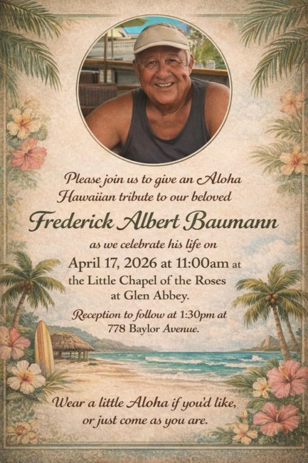 Obituary of Frederick Albert Baumann