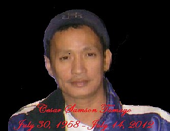 Obituary of Cesar Samson Tamayo
