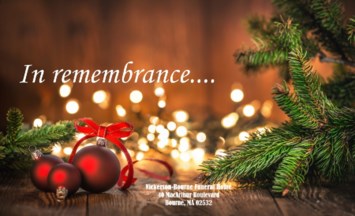 Obituary of Holiday Remembrance