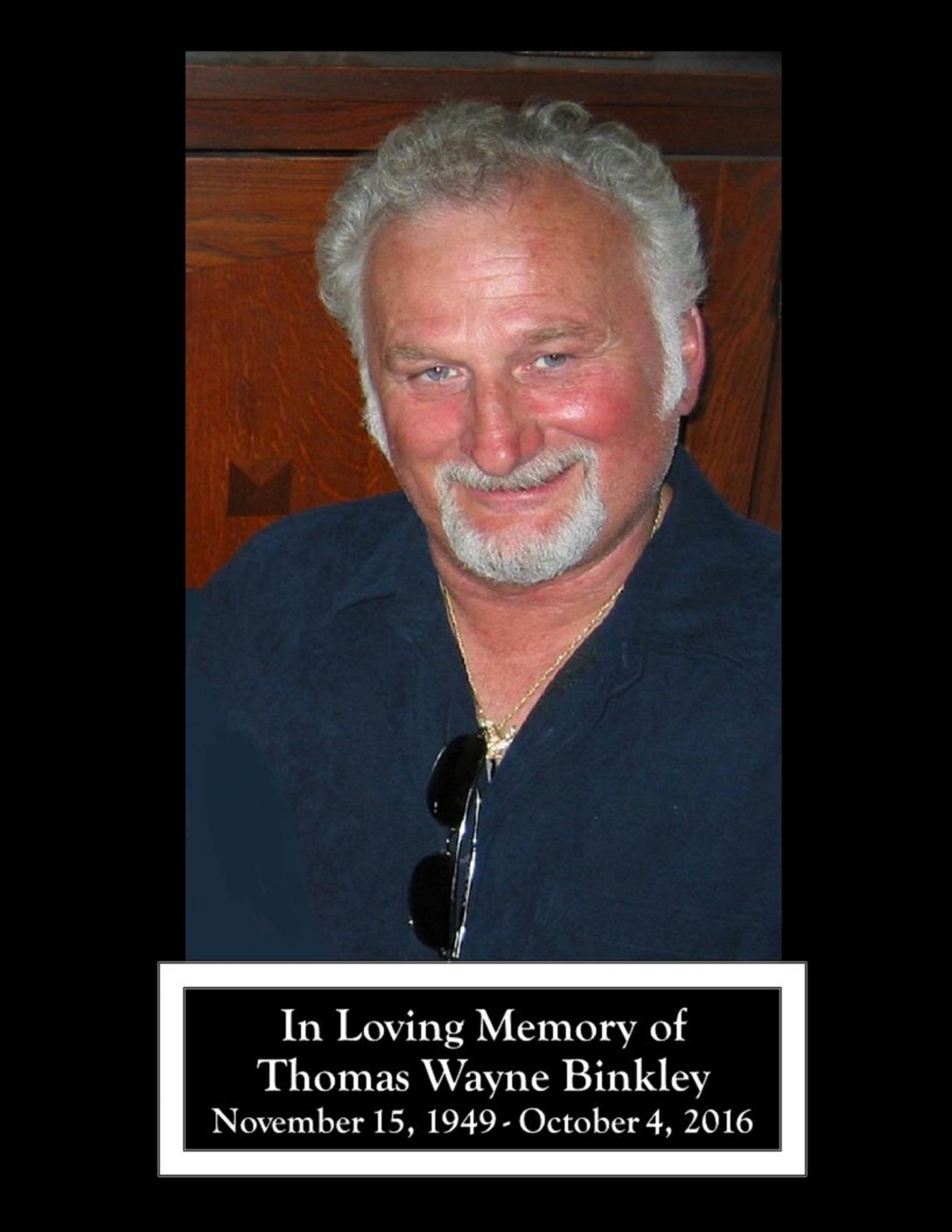 Obituary of Thomas Wayne Binkley