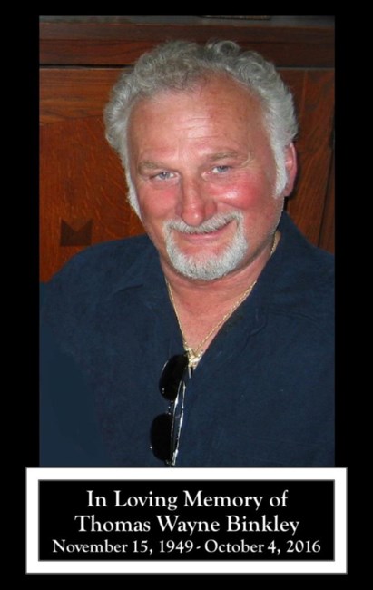Obituary of Thomas Wayne Binkley