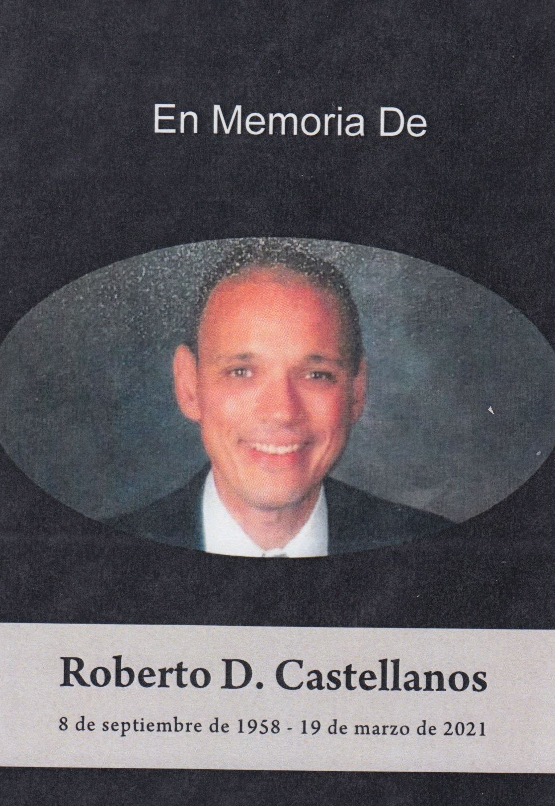 Obituary of Roberto D. Castellanos