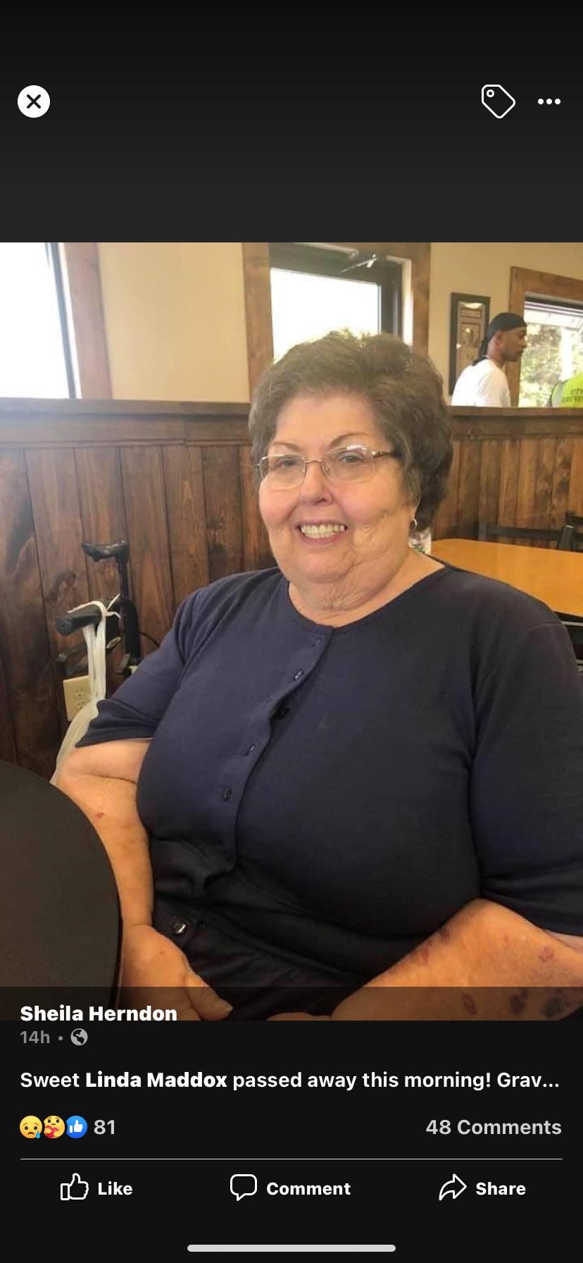 Obituary of Linda Ann Maddox