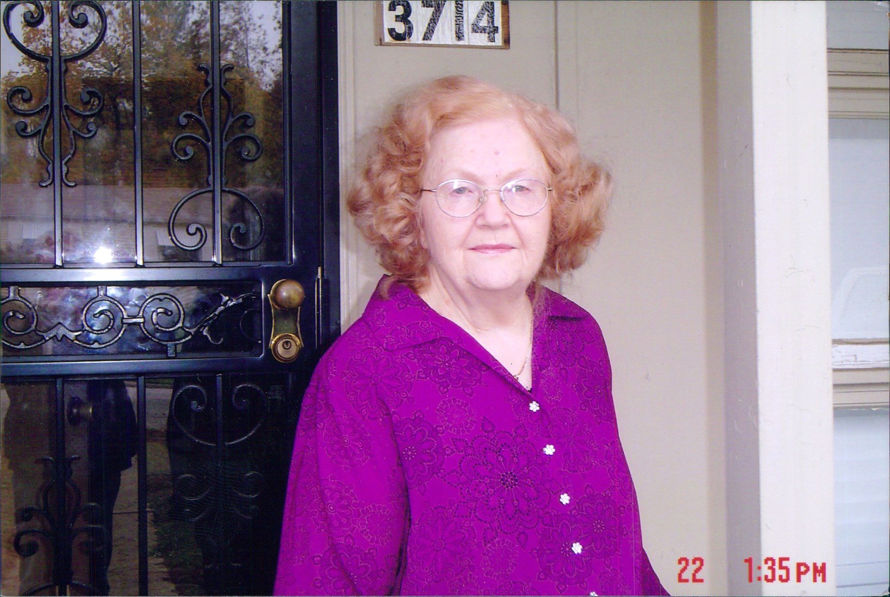 Obituary of Violet P. McAhren