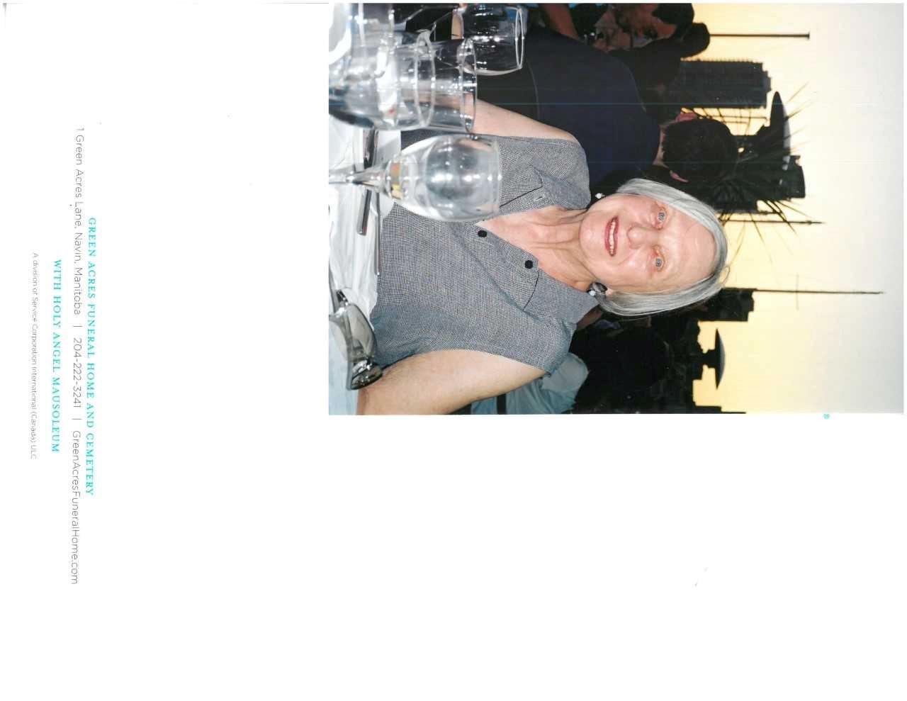 Obituary of Anne Bench