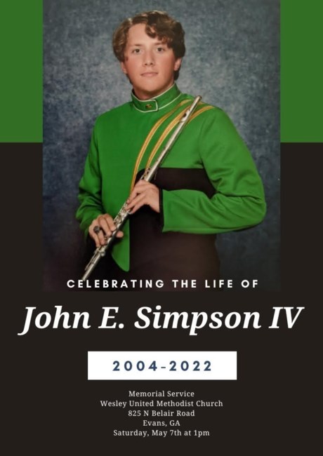 Obituary of John Edwin Simpson IV