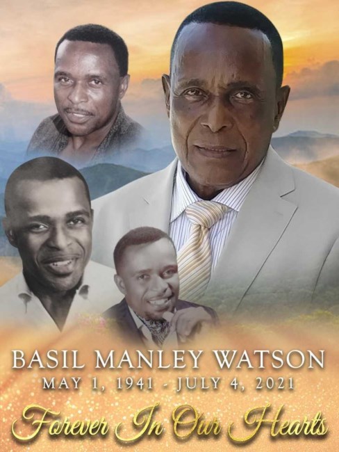 Avis de décès de Basil Manley Watson