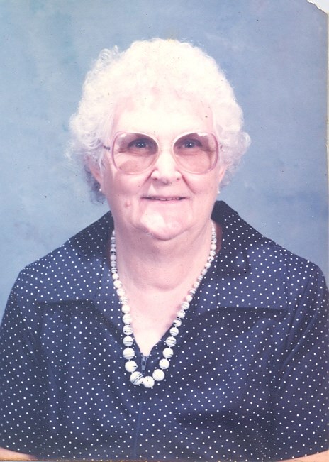 Avis de décès de Gertrude Ellen Bradford