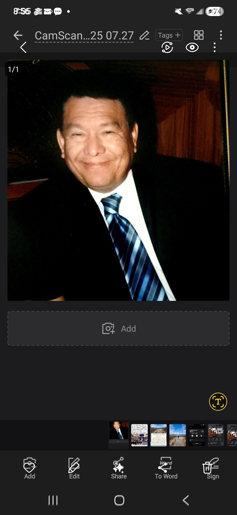 Obituary of David Odis Ganuza