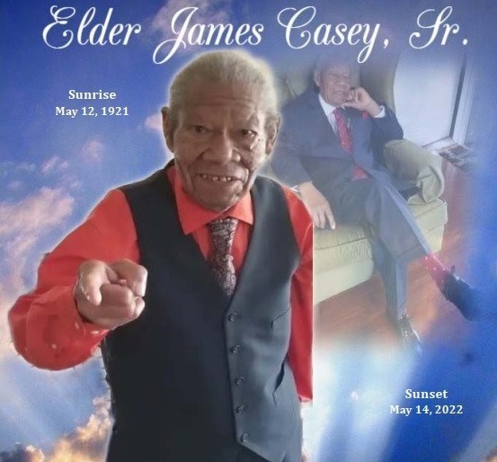 Avis de décès de Elder James Casey Sr.