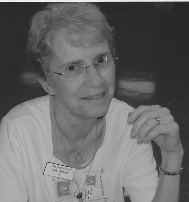 Obituary of Ann Marion Travis Adams