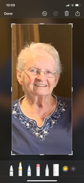 Obituary of Evaline Edith Sanders