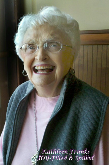 Obituary of Kathleen Ellen Franks