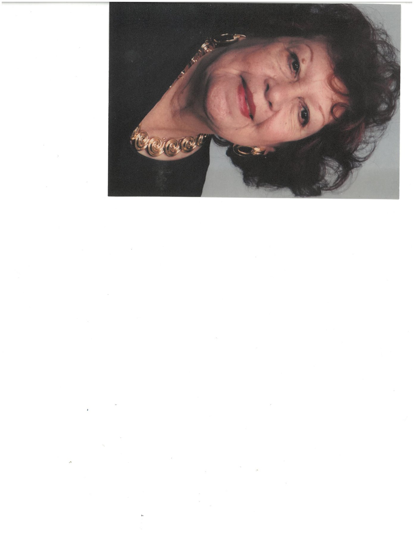 Avis de décès de Maria R Velasquez