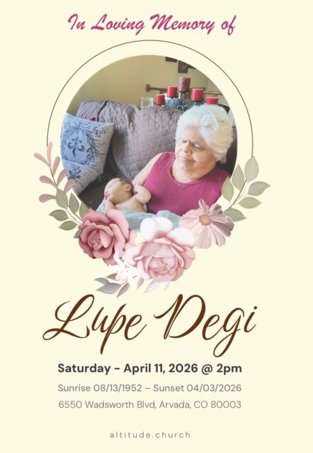 Obituario de Guadalupe Rivera Degi