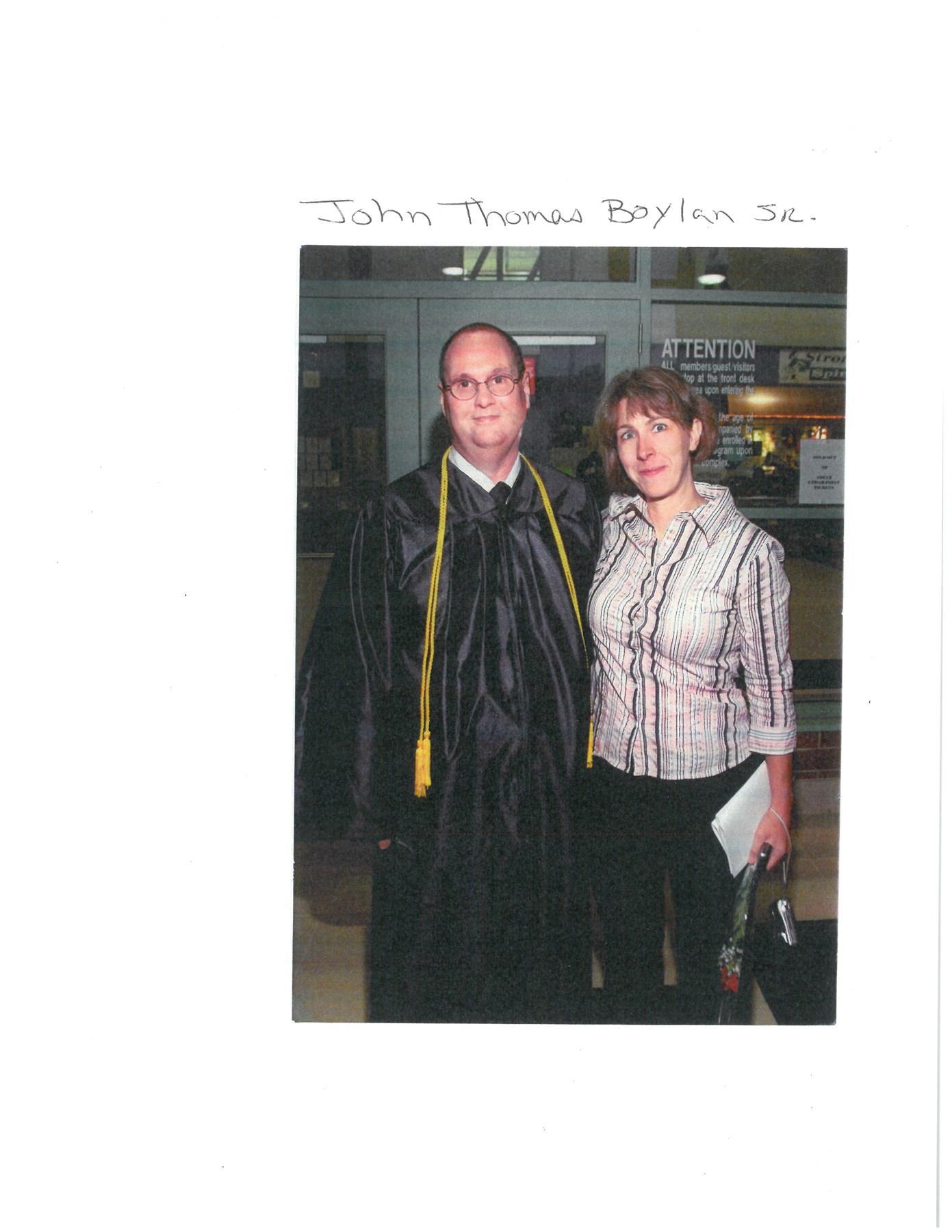 Obituary of John Thomas Boylan Sr.