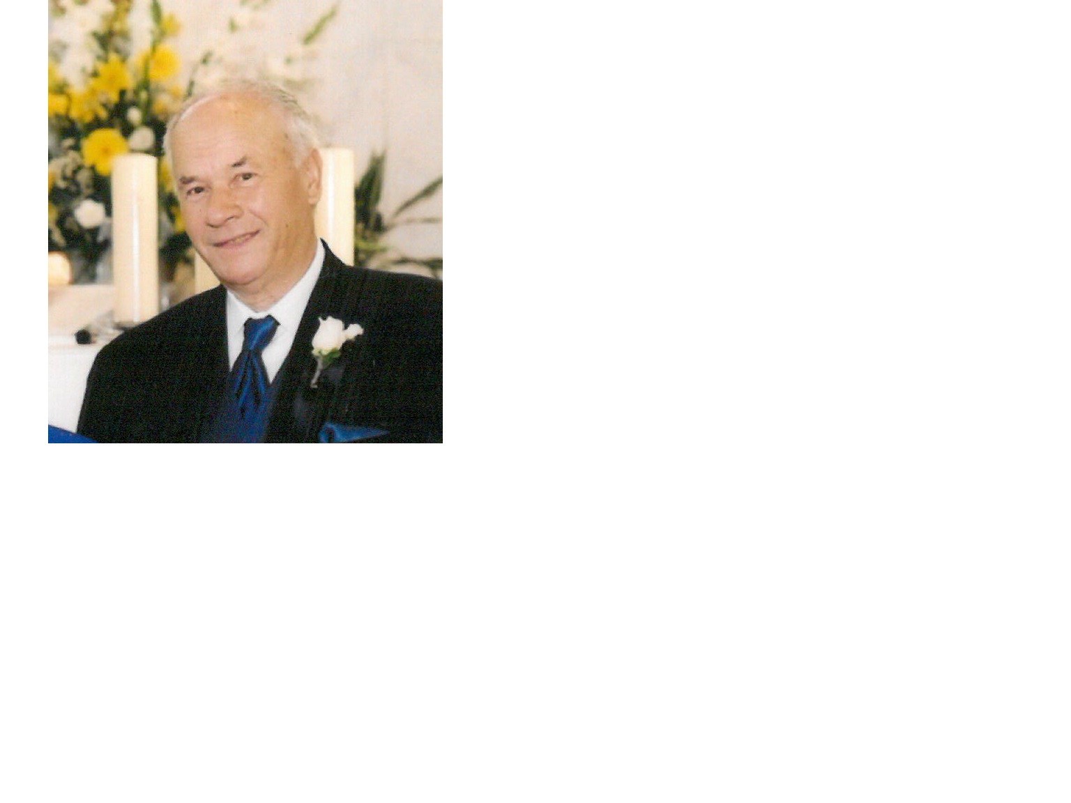 Obituary of Mr. Pejo Bozic
