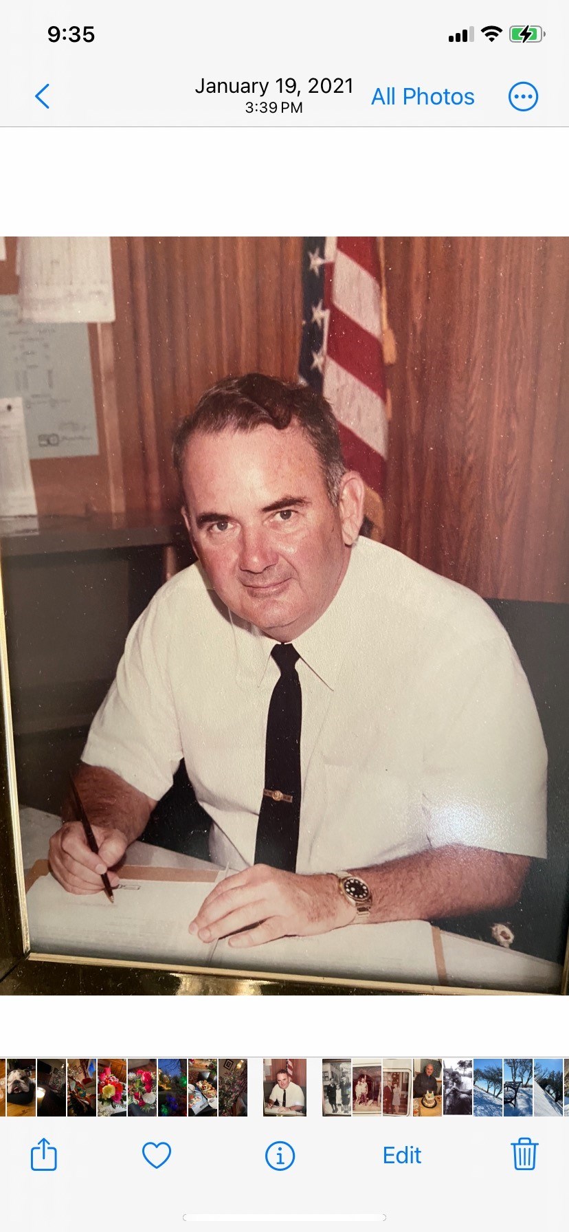 Obituary of Charles P. Dana