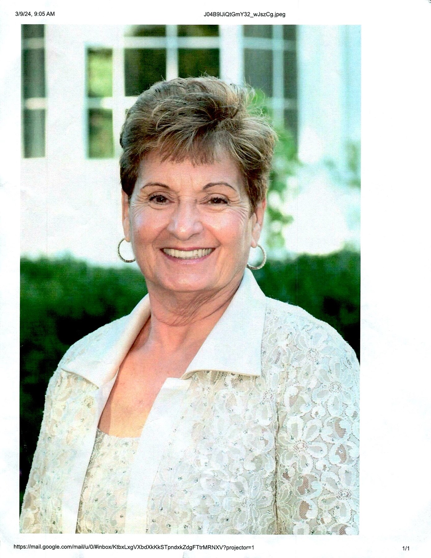 Obituary of Anna Lucia Zangari