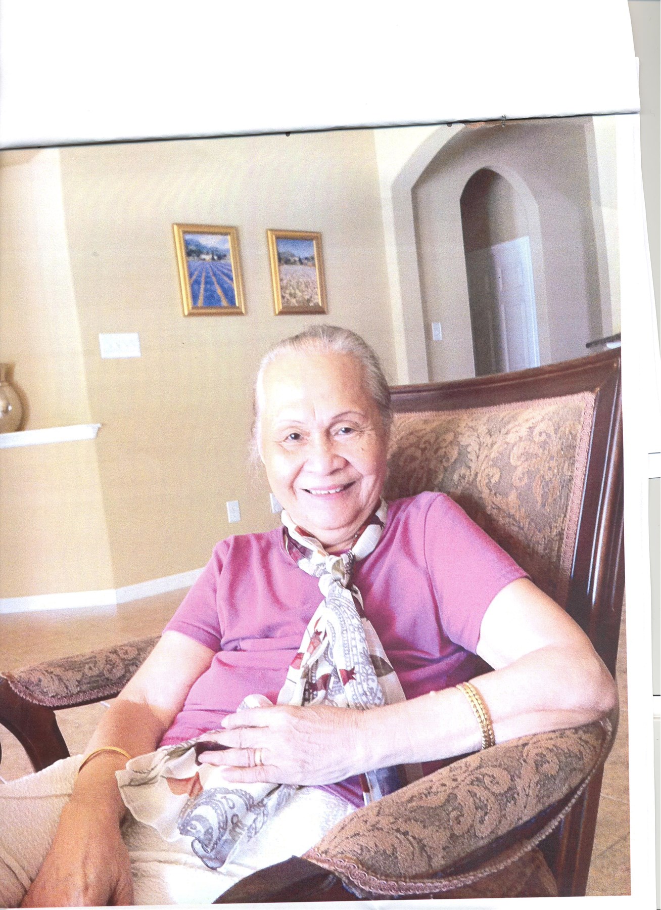 Obituary of Angelita Reyes Agustin