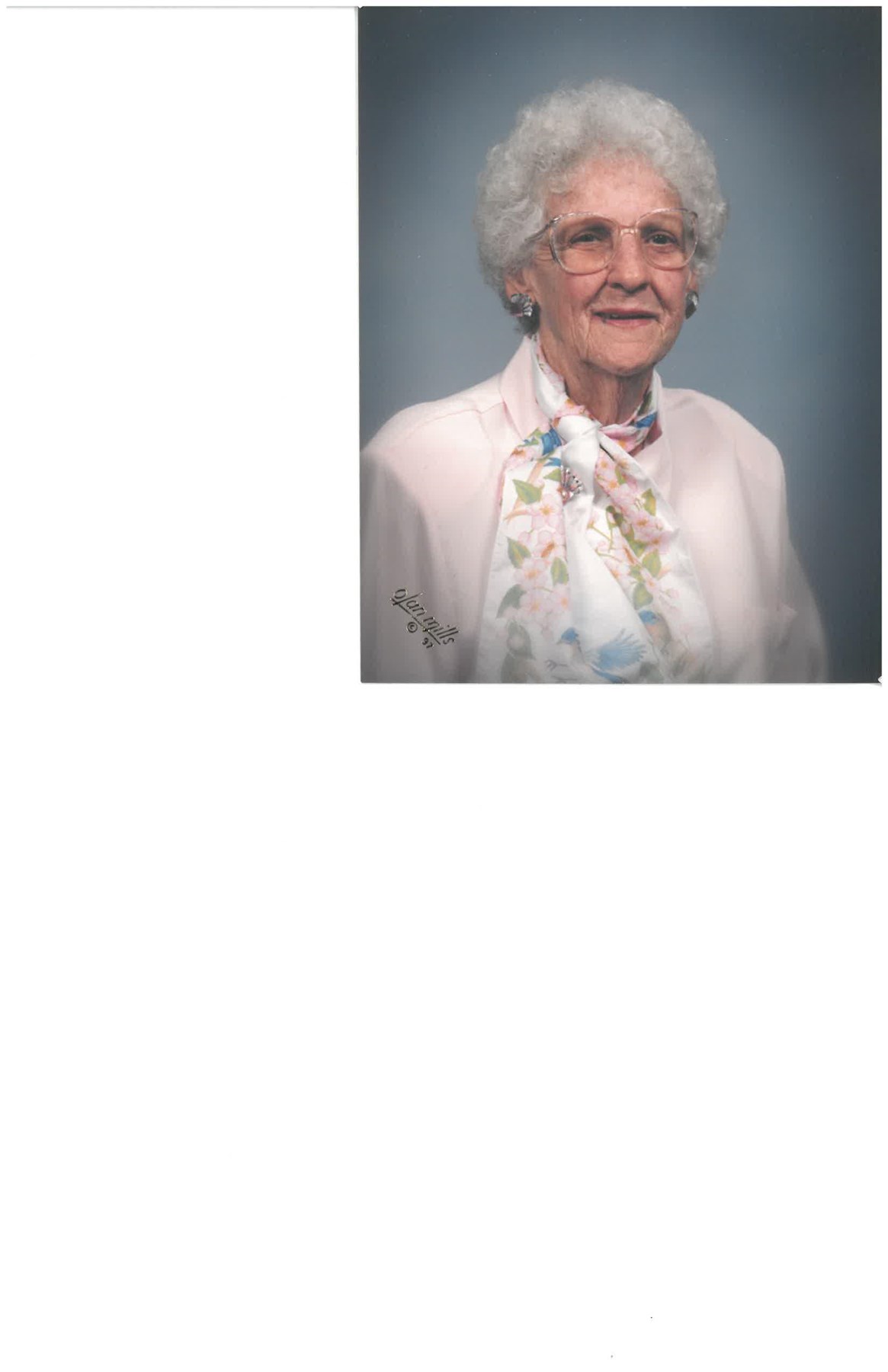 Obituary of Clarissa Bernice McClure