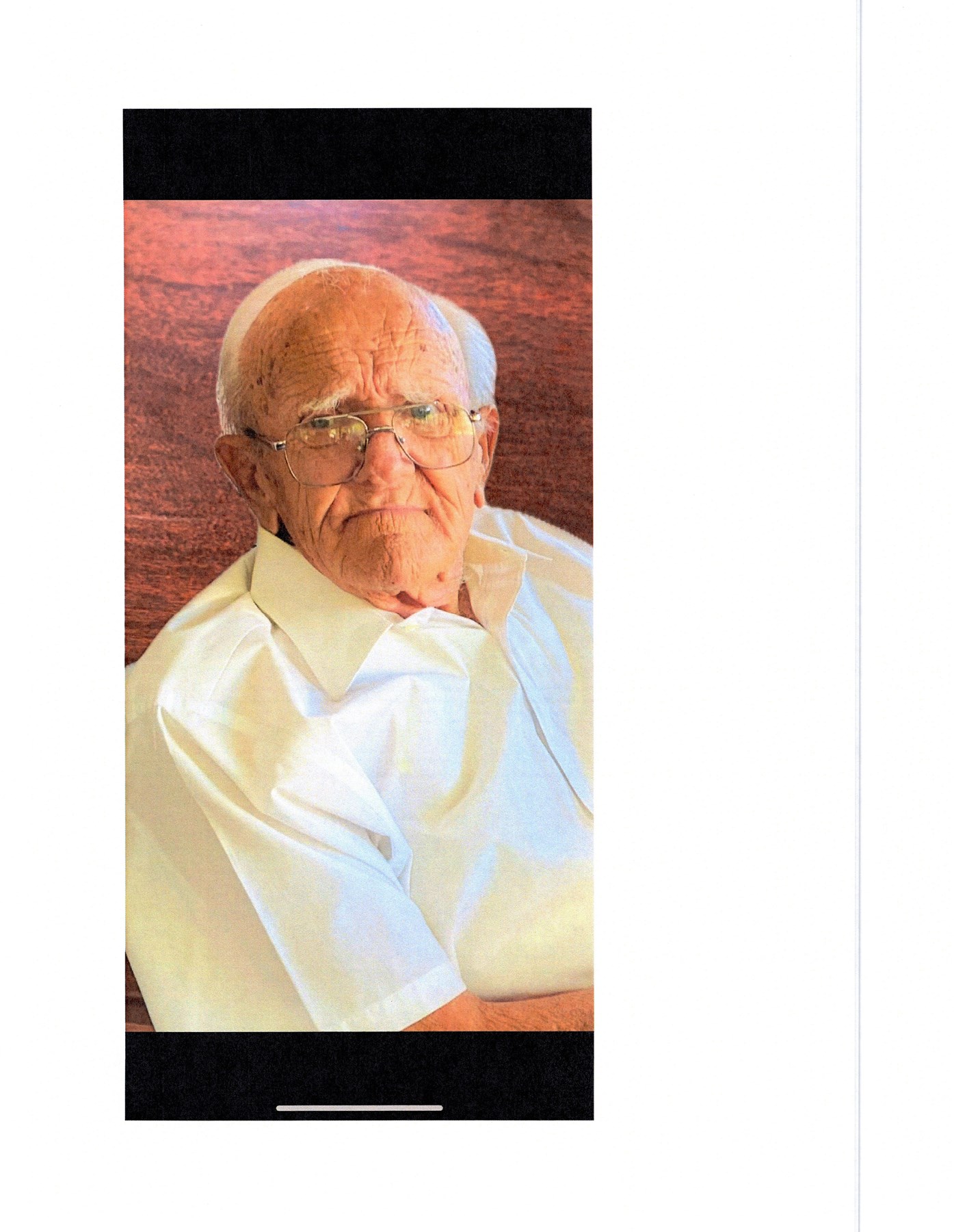 Avis de décès de Billy George