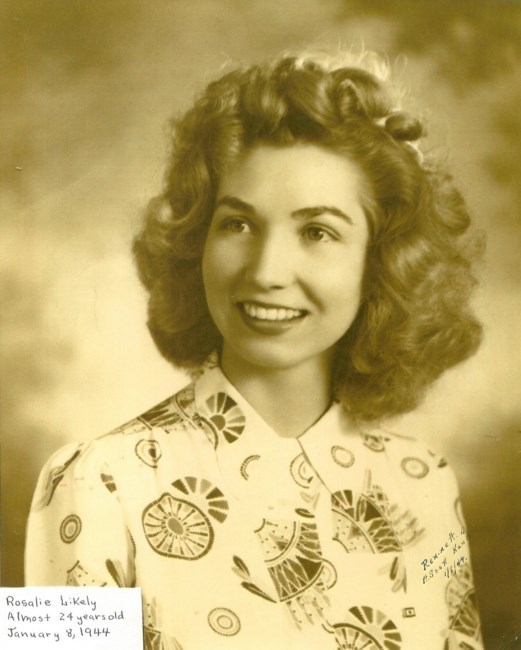 Obituary of Rosalie Alice Armour