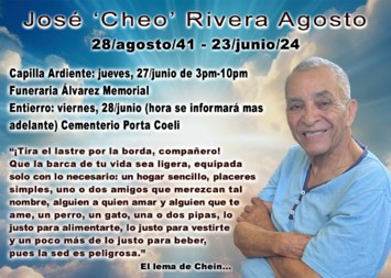 Obituary of José Rivera Agosto