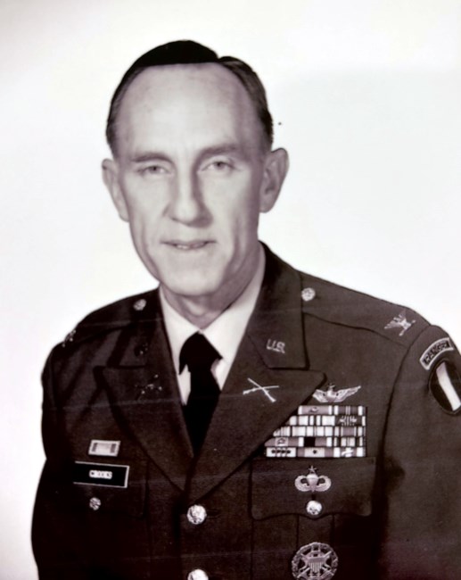 Avis de décès de Col. Eugene Franklin Crooks