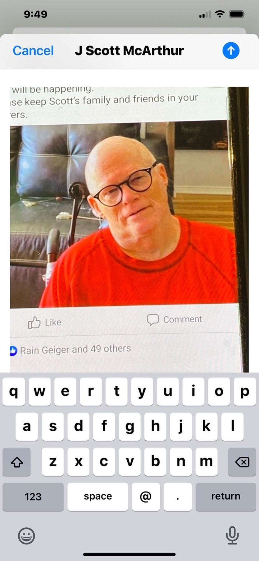 Obituary of J. Scott McArthur