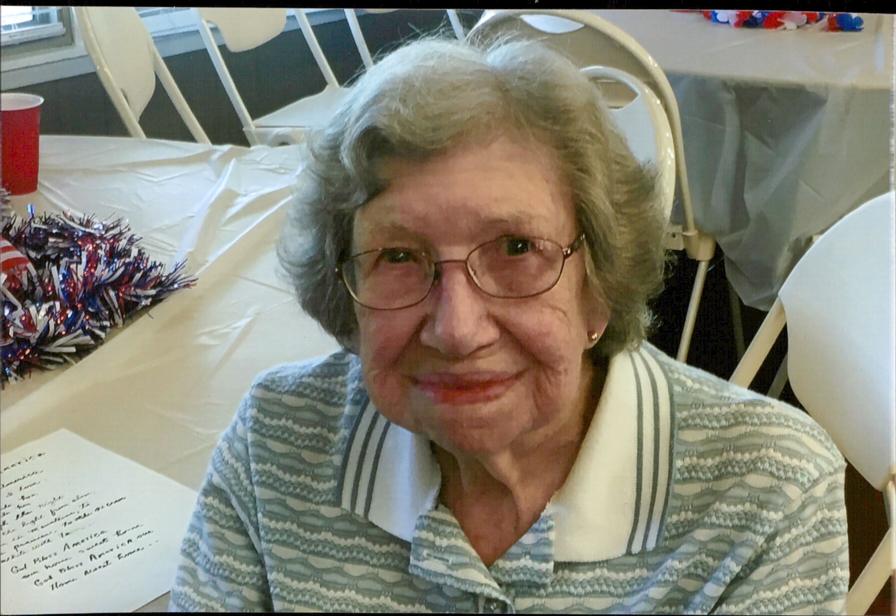 Obituary of Mary Lena Grimmett