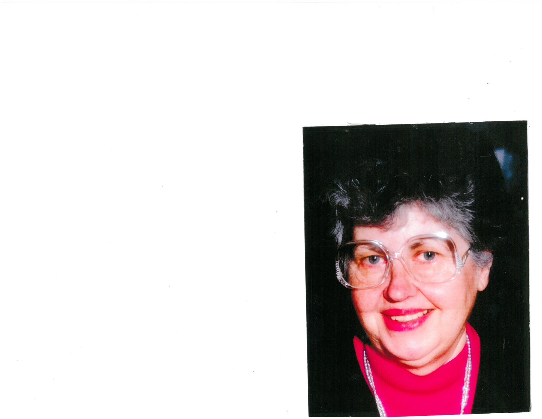 Obituary of Alva Helen Volk